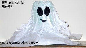 Kids Frugal Fun: Soda Bottle Halloween Ghosts