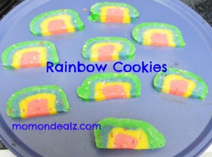 Kids Frugal Fun: Recipes For St. Patrick’s Day-Rainbow Cookies!