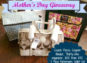 Mother’s Day Giveaway-Win Coach, Thirty-One, Farberware, and More!