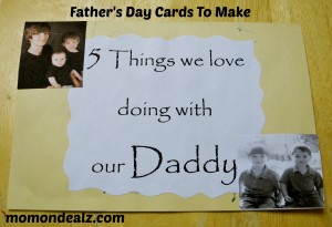 Father’s Day Cards To Make-Kids Frugal Fun