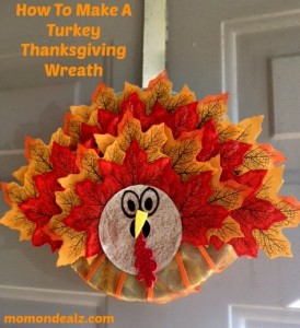 How To Make An Easy and Inexpensive Thanksgiving Wreath