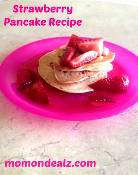 strawberry pancake recipe